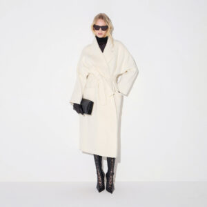Elisabetta Franchi Mantel aus Double-Wolltuch