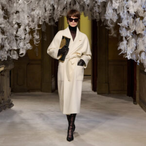 Elisabetta Franchi Mantel aus Double-Wolltuch – Bild 6
