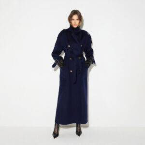 Elisabetta Franchi Mantel aus Double-Tuch