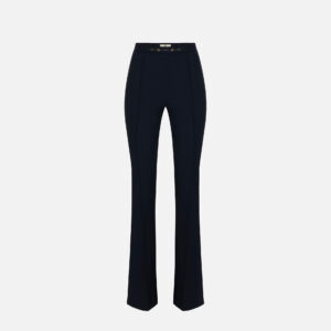 Elisabetta Franchi Hose aus doppellagigem Stretch-Crêpe – Bild 3
