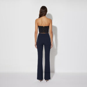 Elisabetta Franchi Hose aus doppellagigem Stretch-Crêpe – Bild 2