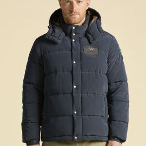 Aeronautica Militare Gesteppte Jacke mit Kapuze