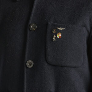 Aeronautica Militare Hemdjacke aus Wollmischgewebe – Bild 4