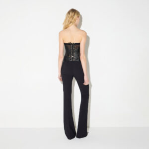 Elisabetta Franchi Bustier-Top mit Schuppenmuster – Bild 4