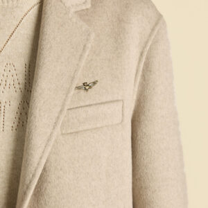 Aeronautica Militare Handgenähte Jacke aus Wollmischung – Bild 3