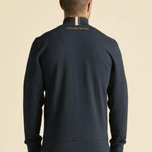 Aeronautica Miliatere Full-Zip-Sweatjacke mit Tricolore – Bild 2